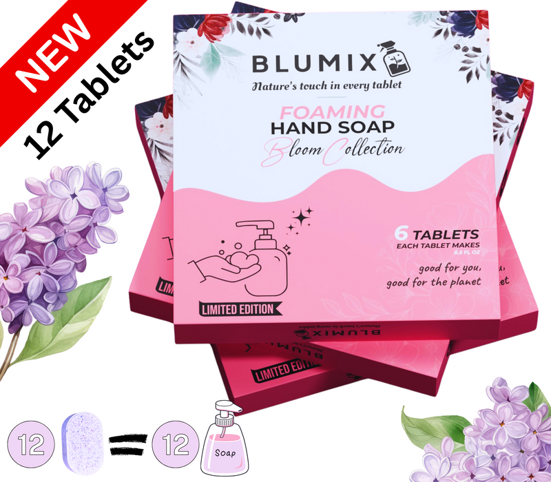 Bloom Collection Hand Soap Refill 12 Pack (4 Floral Scents, Limited Collection)