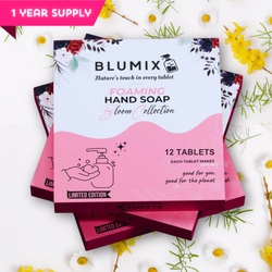 Bloom Collection Hand Soap Refill 12 Pack (4 Floral Scents, Limited Collection)