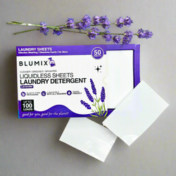 Laundry Detergent Sheets - 50 Sheets (100 loads), Launder Scent
